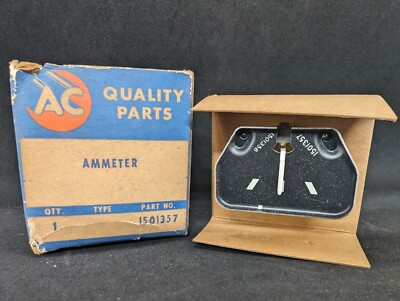 NOS 1953-54 PONTIAC CHIEFTAN CATALINA STAR CHIEF AMMETER BATTERY INDICATOR GAUGE