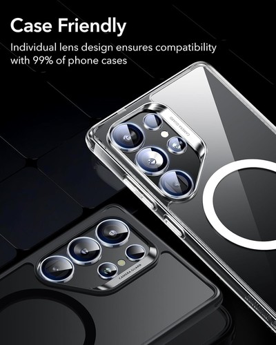 Samsung Galaxy S25 Ultra Camera Lens ProtectorIndividual Lens Protectors Scra - Picture 8 of 8