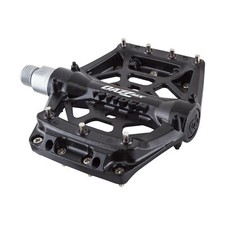 Tioga Spyder Dazz MX Pedals 9/16" Boron Axle Aluminum Body Removable Pins Black