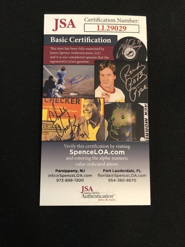MINICASCO DE FÚTBOL AMERICANO AUTÉNTICO AUTOGRAFIADO FIRMADO POR MIKE ALSTOTT CERTIFICADO BUCS JSA - Imagen 6 de 6