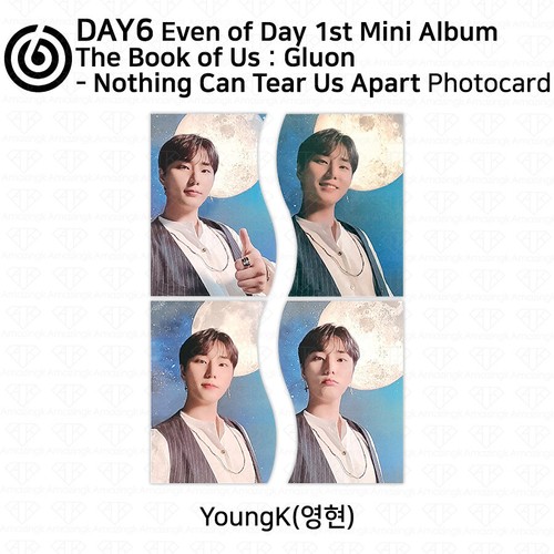DAY6 Even of Day 1st Mini Album The Book of Us Gluon Photocard Young K Wonpil - Picture 6 of 48