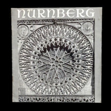 Nurnberg Nuremberg Booklet Vintage 1953 Travel Guide with City Map