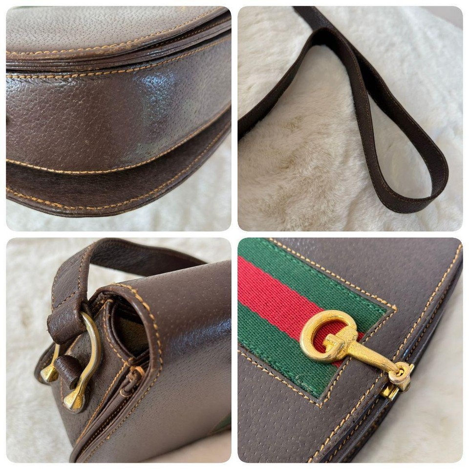 Rare Old Gucci Sherry Line Horsebit Shoulder Bag eBay