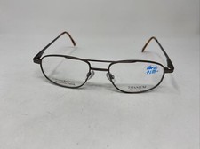 TITMUS T10 DBR DARK BROWN Z87-2 53/18/140 FLEX HINGE EYEGLASSES:F28