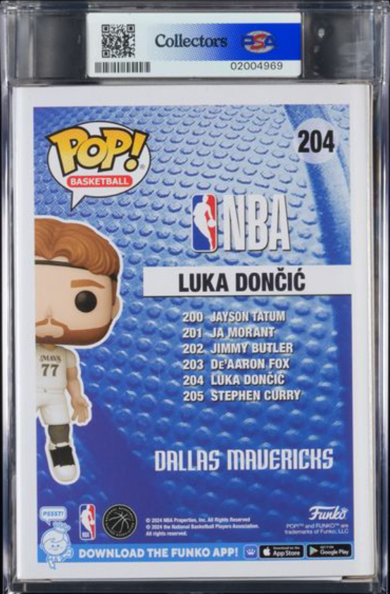 その他 Funko PSA Auto NBA Luka Doncic Funko POP! Trading Cards NBA Mavericks Luka Doncic 03 Panini