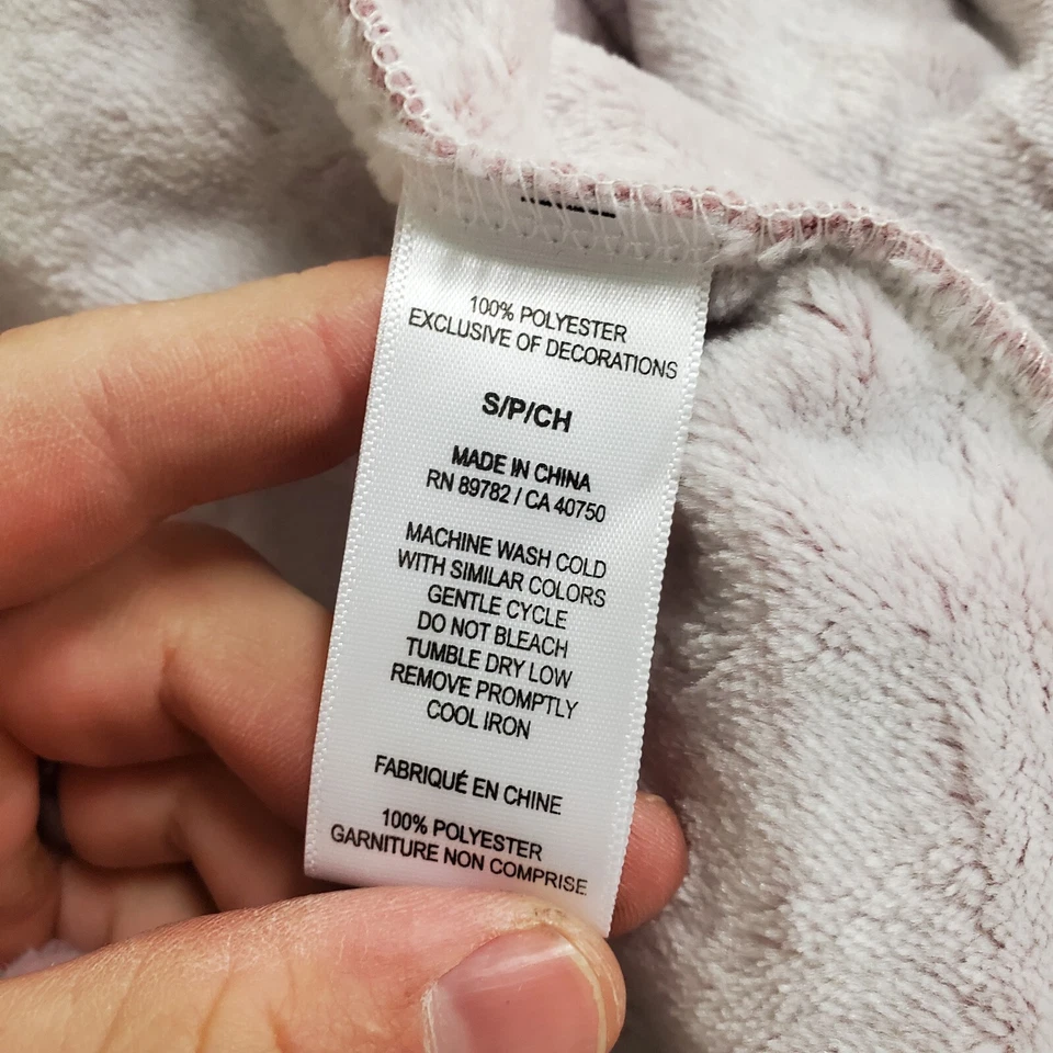 Bata N Natori Mujer Talla S Pequeña "Cachemira Esmerilada" Poliéster Desnudo Rubor NUEVO Foto 4 de 4