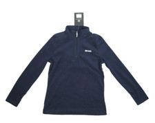 Regatta Ladies Sweetheart Micro Fleece Jacket 1/4 Zip Navy Blue Womens Small 6