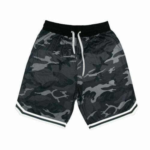 Men Casual Mesh Shorts Basketball Sports Active Gym Fitness Pants Workout Summer - Picture 3 of 10