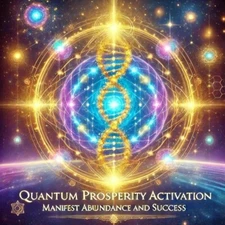 Quantum Prosperity Activation – 7th Dimensional Energy, Manifest Abundance, DNA