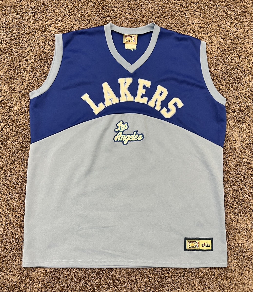 Hard wood Majestic NBA キングス ジャージ XXXL Los Angeles Lakers Vintage NBA V-Neck Jersey Majestic