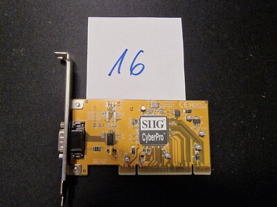 SIIG P053-Y2 V5 CyberPro Port PCI Expansion Card RS232