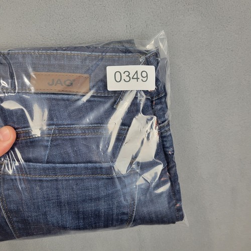 JAG Jeans Damen 2/26 Blau Denim Baumwolle 5-Pockets Mid-Rise Skinny Leg Zip Fly - Bild 9 von 9