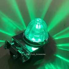 JML 1156 GREEN LED Bulb ONLY 1 Wire for Watermelon Glass Lens (SET/2)