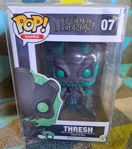 Thresh Pop 07 - League of Legends Funko Pop! Vinyl 2017 Vaulted + Protector - Picture 15 of 15