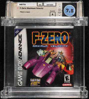 F-Zero: Maximum Velocity WATA Graded Nintendo GBA Like VGA CGC LOW POP
