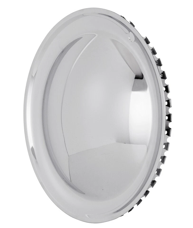 14 Zoll Radzierblenden (4x) Moon Cap Caps Chromblende Radkappe Radabdeckung - Bild 3 von 4