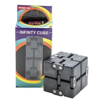 MARKENLOS MAQNA Infinity Cube, 8 Segmente, schwarz