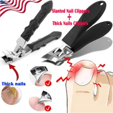 Extra Large Toe Nail Clippers For Thick Nails Heavy Duty Stainless Professional