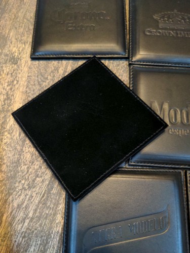 Crown Imports Leather Coaster Gift Set And Bottle Opener Beer Logos Corona etc. - Picture 4 of 7
