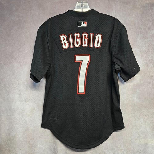 NWT Mitchell & Ness 2002 Houston Astros Craig Biggio 7 BP Jersey Mens 40 M $100 - Picture 8 of 9