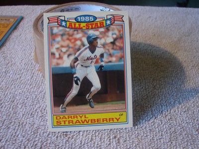 1987 topps darryl strawberry all star