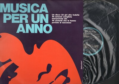 MUSIK FÜR EIN JAHR LP-BAPTISTI-ENDRIGO MINA-BERTI-CELENTANO 1970 aus dem Handel