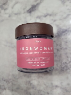 Plexus Ironwomen Dietary Supplement 30 Capsules New Sealed Expiration 08/25