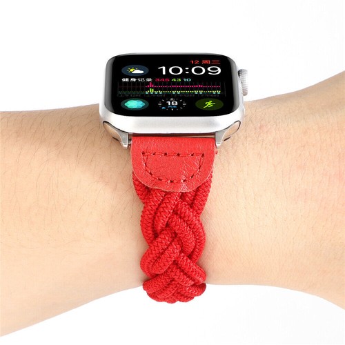 40/46/41/49mm for Apple Watch Series 10 9 8 7 6 SE Nylon Braided Solo Loop Band - Picture 25 of 75