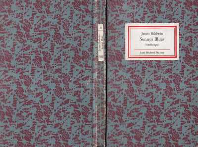 INSEL-BÜCHEREI Nr. 0999-1 BALDWIN : SONNYS BLUES ERZÄHLUNEN  1974 a