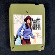 Vintage Carly Simon - No Secrets - 8 Track Tapes from 1970s