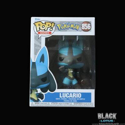 NEW RARE Funko Pop! Lucario Pokemon Nintendo IN STOCK Pop 856