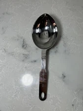 Vollrath Measuring Spoon Stainless Steel 1/2 Cup Cooking Baking Utensils 47058