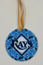 Tampa Bay Rays Baseball  Logo Memory Christmas Keepsake Ornament Great Fan Gift