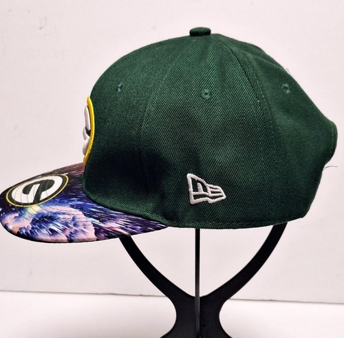 Green Bay Packers hat snapback NFL 9FORTY Fly Your own Flag Pre-owned. - Picture 4 of 6