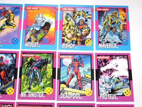 1992 X-MEN IMPEL BASE 100 CARD SET MARVEL COMICS JIM LEE STAN LEE + DANGER ROOM - Picture 9 of 12