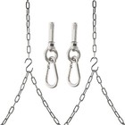 YaeCCC 2 Pack Stainless Steel Heavy Duty 700 Lb Porch Swing Hanging Chain Kit US