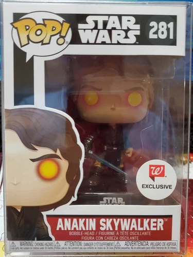 Funko Pop Star Wars Anakin Skywalker #281 Walgreens Exclusive with Protectors