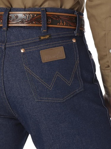 Pantalones de mezclilla para hombre Wrangler 13MWZ corte vaquero ajuste original - Imagen 13 de 23