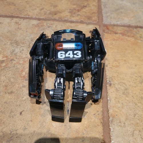 2007 Transformers Movie BARRICADE Deluxe Class Complete No/Box Instruction - Picture 2 of 11