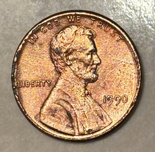 💥 1999 P Lincoln Cent Penny ERROR Reverse Occluded Gas Bubbles