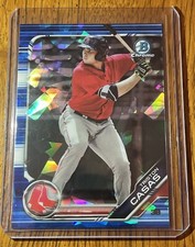 2019 Bowman Chrome Draft Sapphire Edition Blue /99 Triston Casas #BDC-87