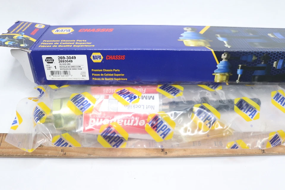 NAPA Chassis Steering Tie Rod End 269-3049 - Image 3 of 3