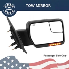 Right Passenger Side Power Heated Mirror For 2004-2014 Ford F150 w/ Puddle Light