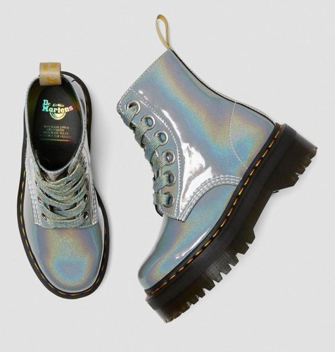 Dr Martens 6 Agujero Molly Plata Prysm 26227040 Classic Doc - Imagen 8 de 8