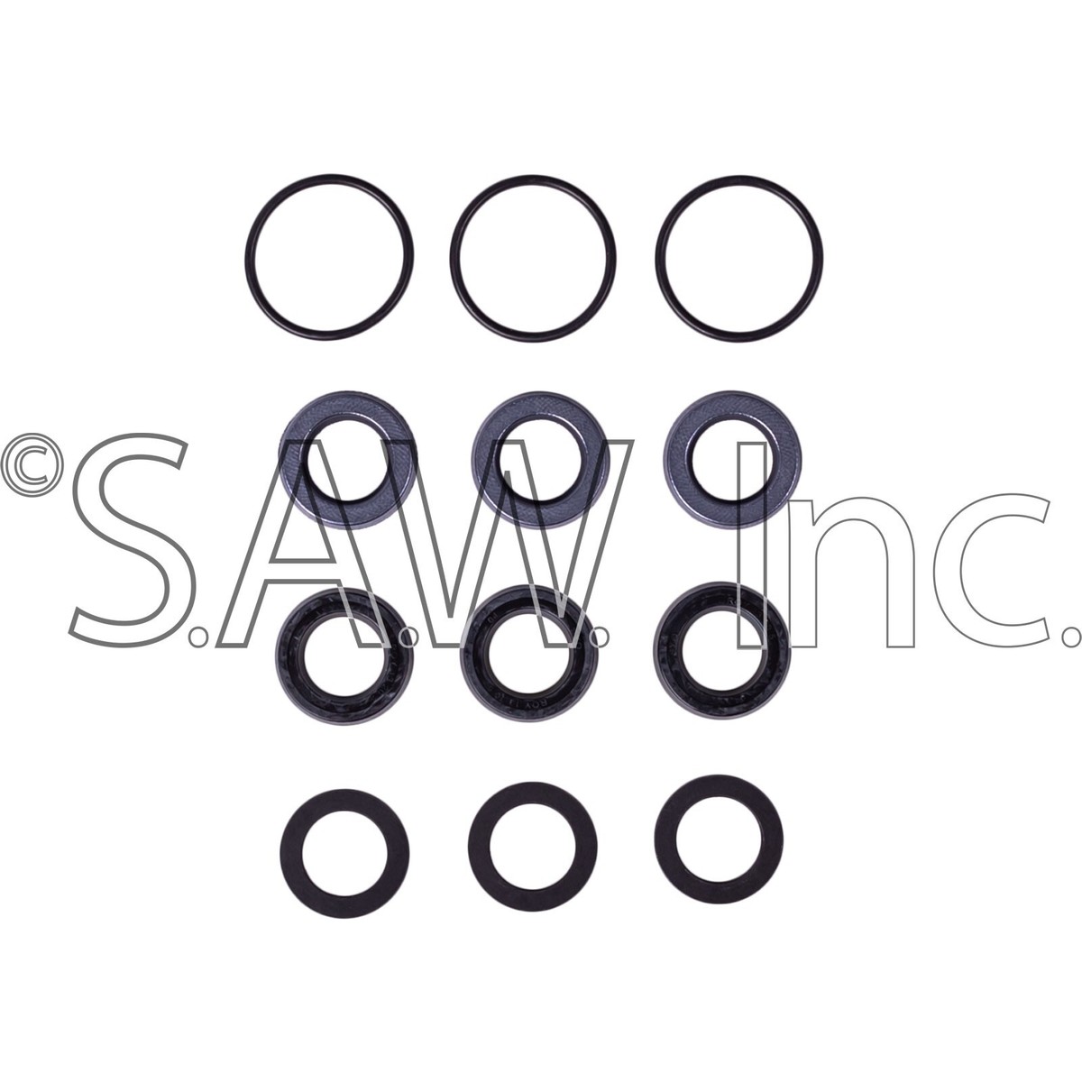 7106733 Simpson OEM 13mm ID Seal Kit for AAA Pumps 530010