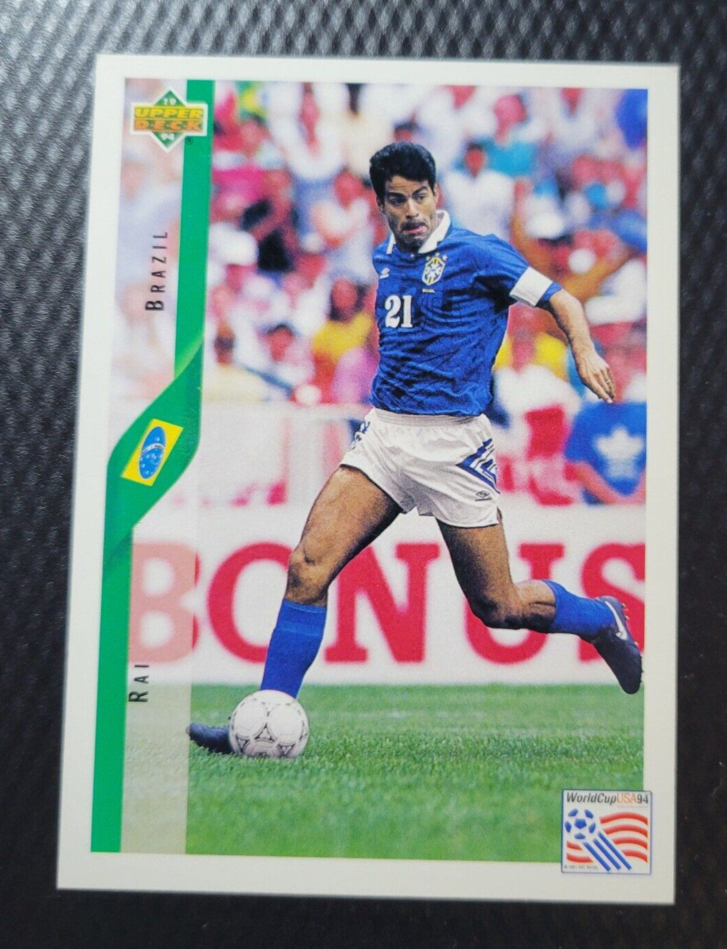 1994 Upper Deck World Cup Contenders RAI Team Brazil Card #73