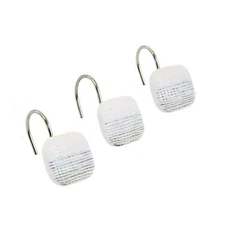Nomad Shower Curtain Hooks Blue