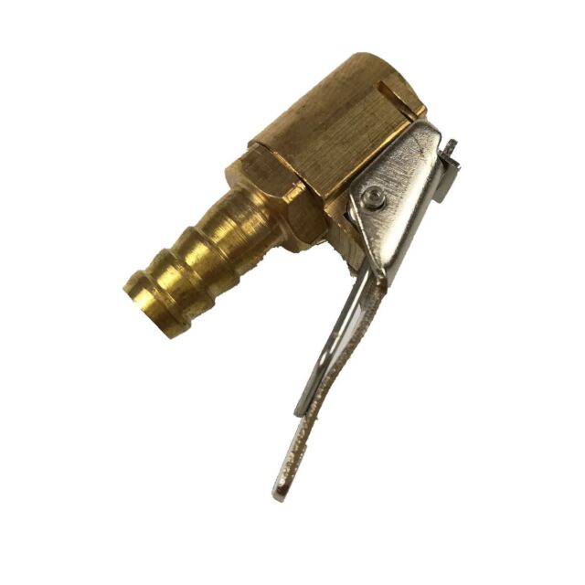 Car Auto Brass 8mm Tyre Wheel Air Chuck Inflator Pump Connector Valve Clip-on Car Auto Brass 8mm Tyre Wheel Air Chuck Inflator Pump Connector Valve Clip-on