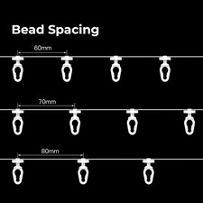 New Big Size S Wave Curtain Runner Slider Fast Shipping