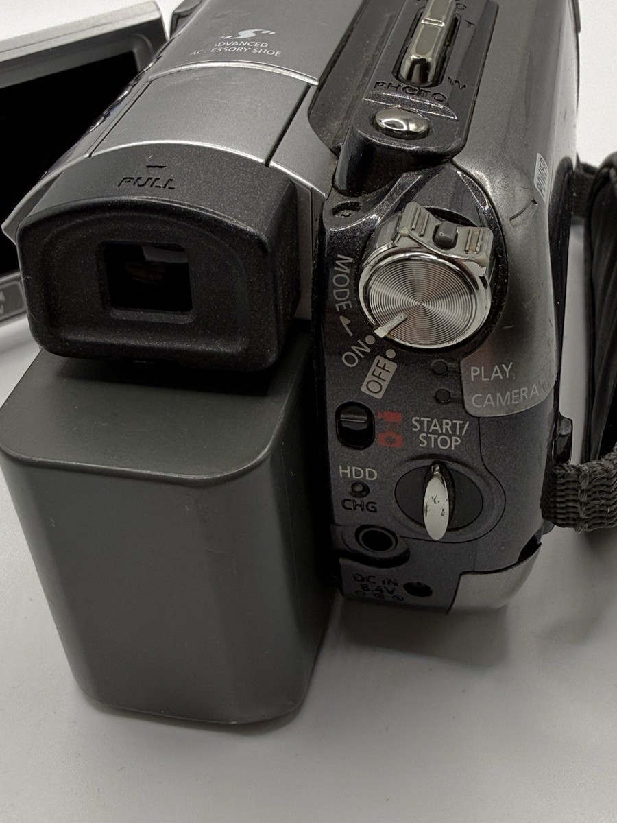 Canon HG10 HD HDD Camcorder 10x Zoom Tested Works Needs Battery | eBay